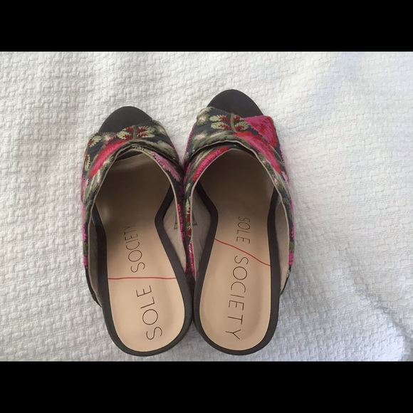 NWOT Sole society mule, slip on, sandal - Picture 7 of 8
